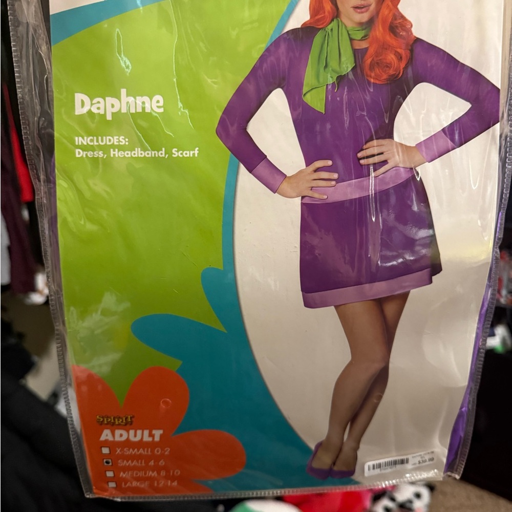 Spirit Daphne Costume - Purple and Green